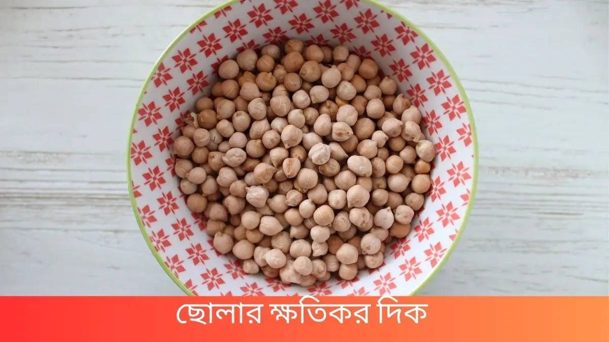 ছোলার ক্ষতিকর দিক